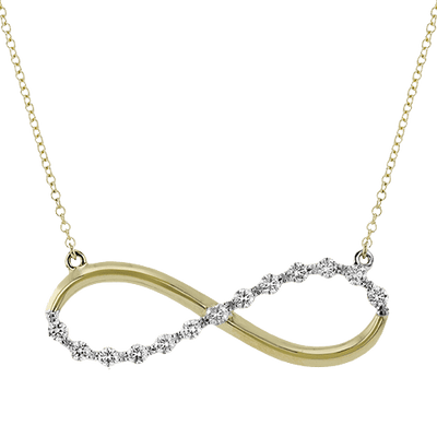 Simon G., 18K Yellow and White Gold Pendant Necklace with Diamonds