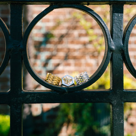 Southern Gates Honeycomb 925 Sterling Ring