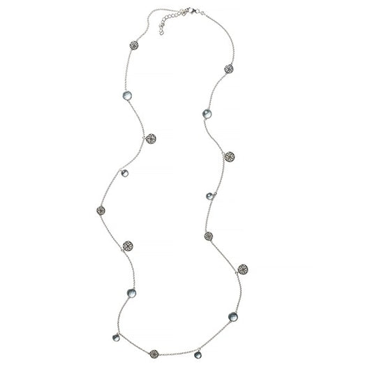 Southern Gates Celeste Necklace with Sky Blue Topaz