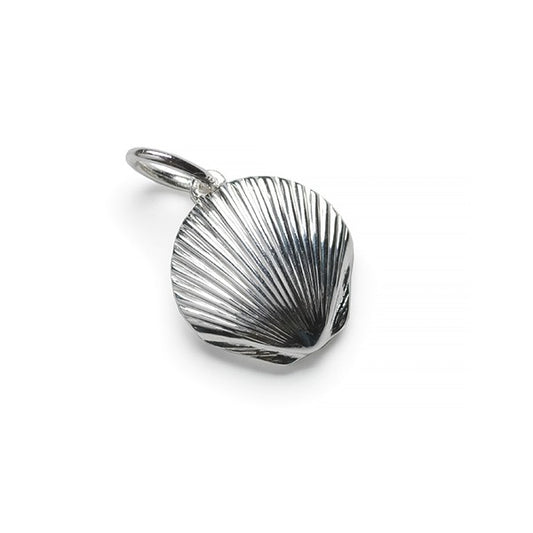 Southern Gates 925 Sterling Calico Scallop Shell Charm