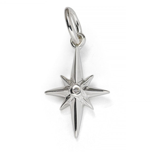 Southern Gates 925 Sterling Silver Guiding Star Charm