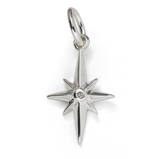 Southern Gates 925 Sterling Silver Guiding Star Charm