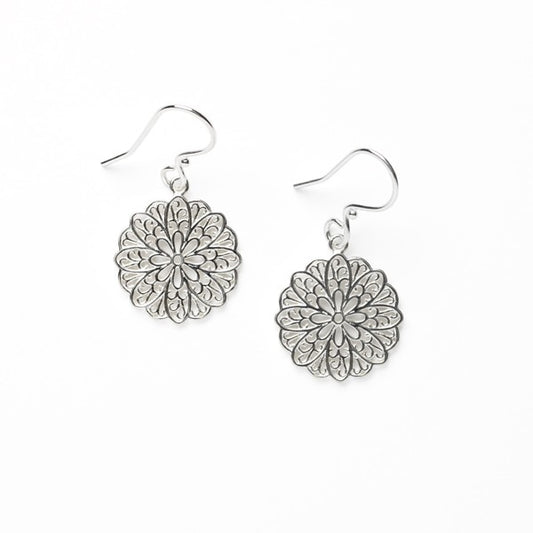 Southern Gates 925 Sterling Marigold Dangle Earrings
