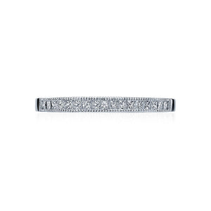 Simply Tacori 18K White Gold Diamond Band