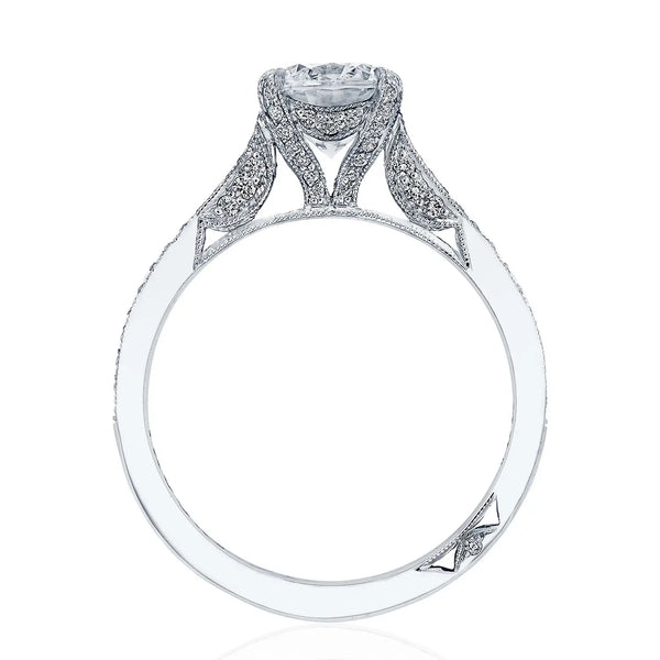 Tacori Simply Tacori Round Solitaire Engagement ring In 18K White Gold