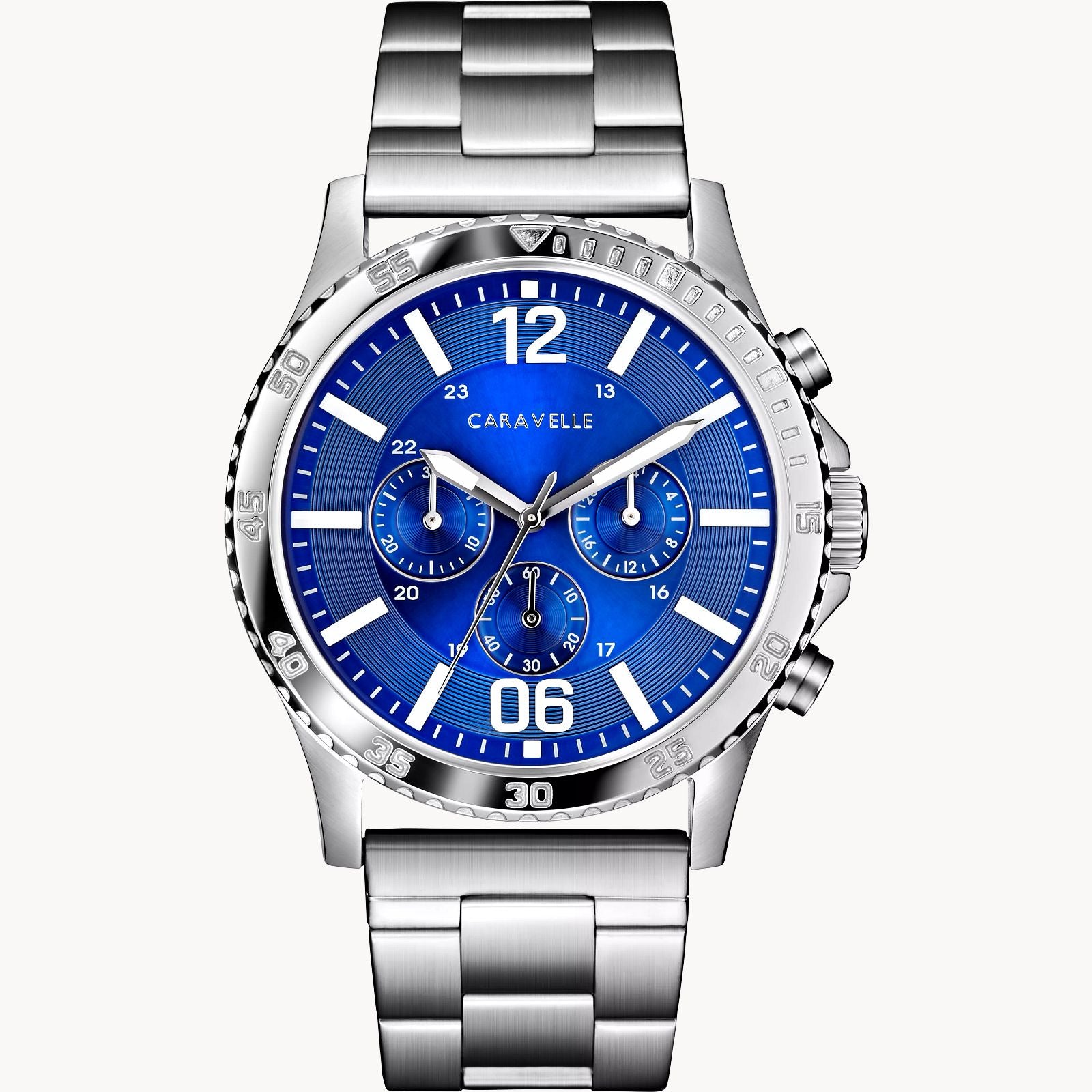 Caravelle Men's Sport Watch with Blue Dial