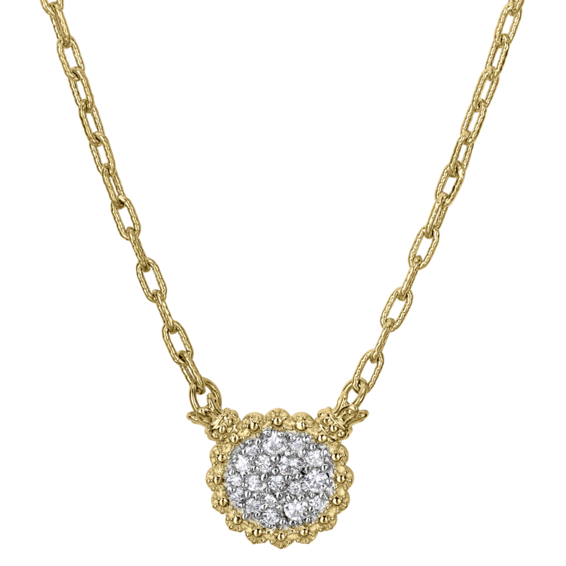 VAHAN 14K Yellow Gold and Diamond Necklace