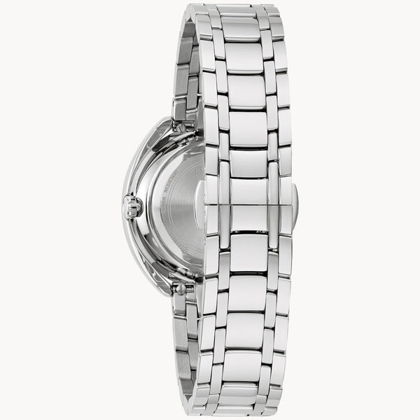 Bulova Duality Blue Dial Stainless Steel Bracelet
