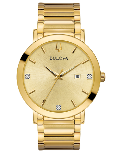 Bulova diamond sales men's watch