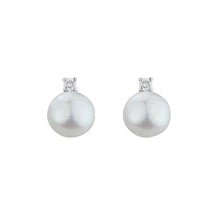 Artistry 14KW Freshwater Cultured Pearl Diamond Accent Studs