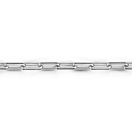 Gabriel & Co., 925 Sterling 8" Elongated Chain