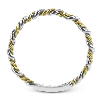 Simon G., 18K Two Tone Twist Band