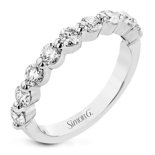 Simon G. 18K White Gold 1.00 carat Diamond Band