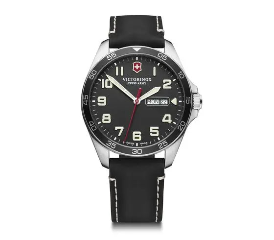 Victorinox watch black deals