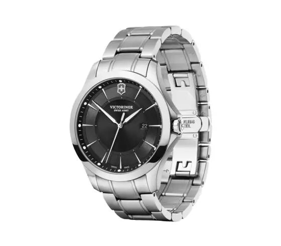 Victorinox Alliance Stainless Steel Black Dial 40mm Watch