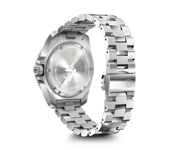 Victorinox Journey 1884 Black Dial Stainless Steel 43mm Mens Watch