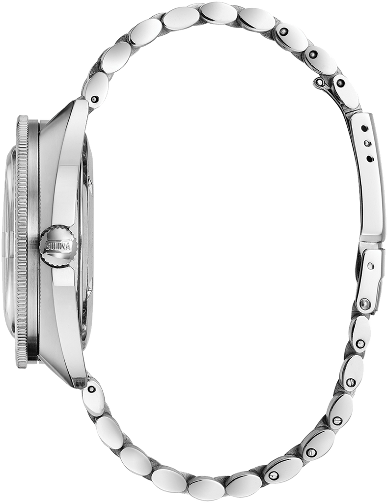 Bulova black and hot sale red watch