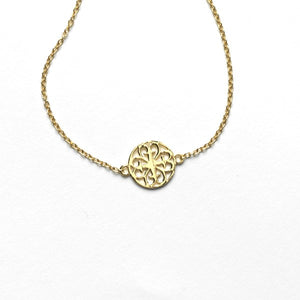 Southern Gates® Gold Plated Logo Necklace