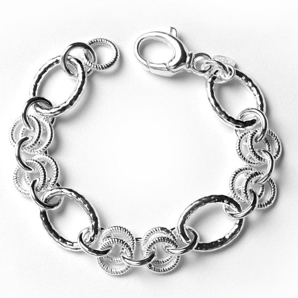 Southern Gates Sterling Silver Athena Bracelet 7.5"