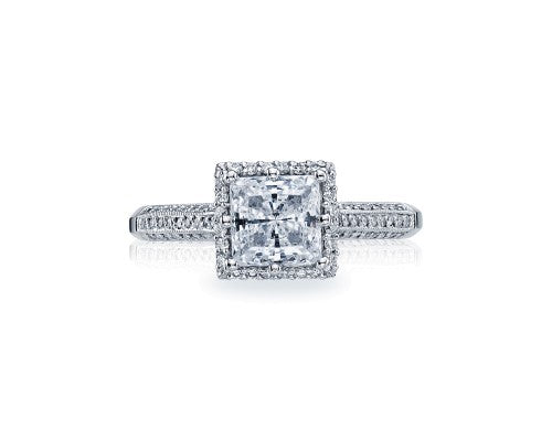 Simply Tacori 18K White Gold Engagement Ring