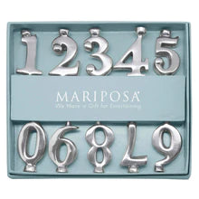 Mariposa Candle Number Holder Set