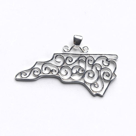 Southern Gates® North Carolina State Pendant