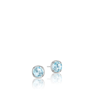 Simply Gem Stud featuring Sky Blue Topaz