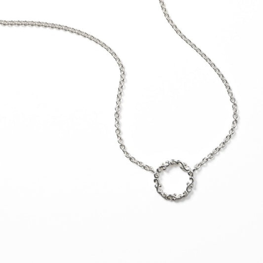 Southern Gates 925 Sterling Filigree Circle Necklace