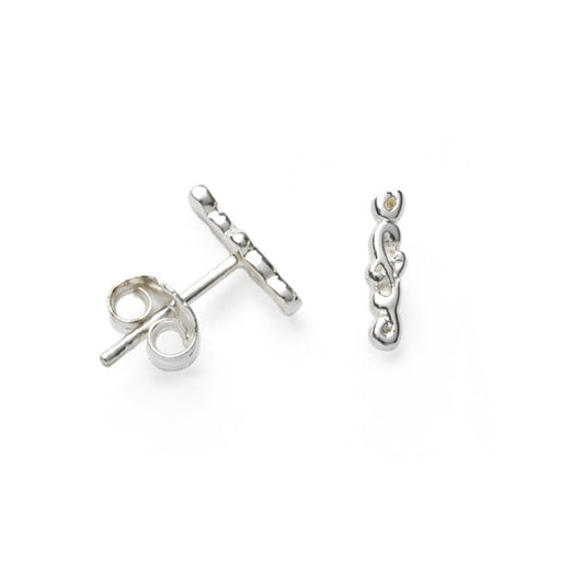 Southern Gates Filigree Vertical Bar Stud Earring