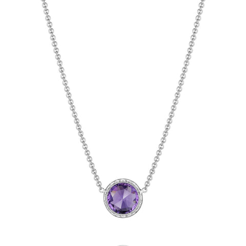 Tacori Floating Bezel Necklace featuring Amethyst