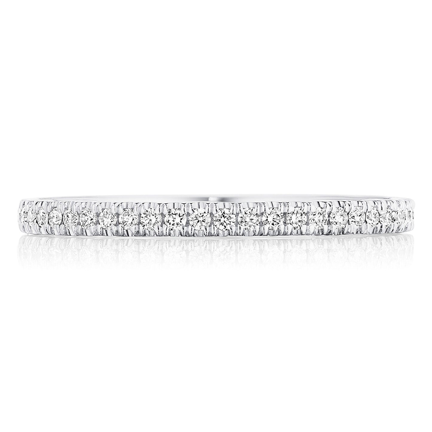 Tacori Coastal Crescent 14KWG Diamond Band