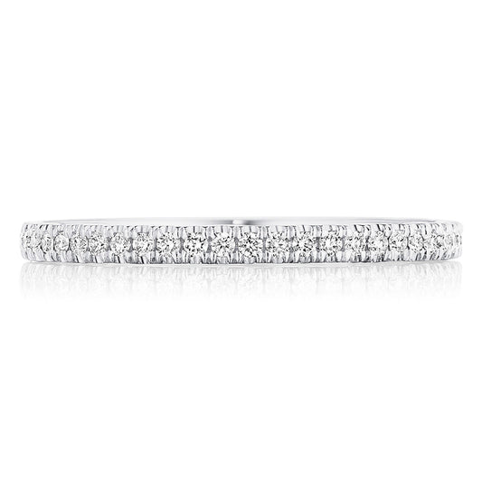 Tacori Coastal Crescent 14KWG Diamond Band